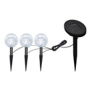 NNEVL Garden Lights 6 pcs LED with Spike Anchors & Solar Panels
