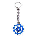 Bicycle Cog Funky Keyring