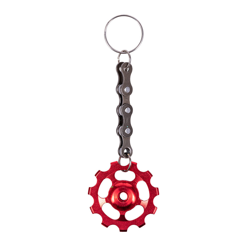 Bicycle Cog Funky Keyring